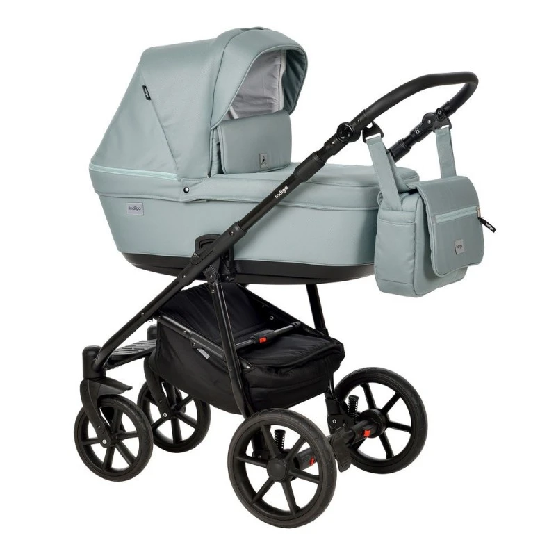 Бебешка количка Baby Giggle, Broco, 2в1, 05 Светлозелен